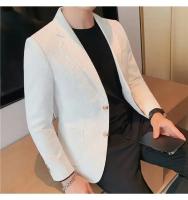 Chaqueta informal para hombre, chaqueta para otoño, adelgazante, suaviza tu silueta, ropa profesional de negocios ligera a la moda - details 0