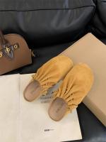 Nuevos Zapatillas de Plataforma para Mujer Primavera-Verano 2025 Versátiles Cordones de Media Pantorrilla en Piel Arrugada - details 4
