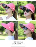 Gorra de Golf para Mujer Verano Versión Coreana Antiguero UV Gorra de Béisbol de Algodón con Flor - details 6