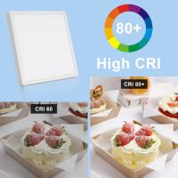 Goeco Lámparas Techo LED 2pcs Ultradelgada 2700LM 4500K Blanca Neutral Instalación de Montaje Semi-Flush Efficiente con Lentes LED 30CM IP44 - details 6