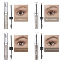 Crema de Tinte Líquido para Cejas Handaiyan 8 Colores, Impermeable, Fácil de Borrar, Cepillo de Doble Cabeza para Belleza y Cuidado de la Piel Facial - details 3