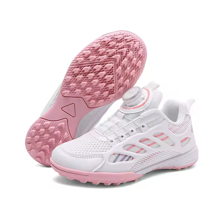 Nuevas zapatillas de fútbol para niños, calzado con botón giratorio, con Las uñas rotas - 1