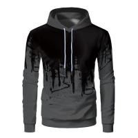 Sudadera con capucha para hombre, jersey informal con estampado digital 3D, deportes, otoño e invierno, 2024 - details 2