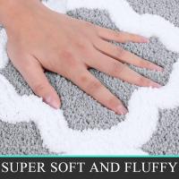 Alfombra de área lavable a máquina antideslizante absorbente de microfibra, - details 1