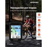 GPS de Bicicleta Pantalla Táctil Color 2,4'' Navegación de Mapas Compatibles con 130 Datos de E-Bike Impermeable IPX7 - details 3