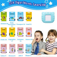 Tarjetas de Flash de Palabras Visuals para Niños Juguetes Educativos para Aprendizaje de Inglés Interactivo Regalo Actividad Normal con Batería Recomendado para Niños - details 9