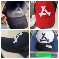 Gorras de béisbol de malla triangular en relieve para mujer, gorras Snapback de malla transpirable, gorras deportivas informales rojas y negras, gorra Unisex para hombre y pesca - details 1