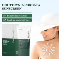 Crema Facial de Protección Solar Houttuynia Cordata Limpieza Profunda, Bloqueo UV, Control de Aceite Herramientas de Cuidado de la Piel de Belleza - details 0