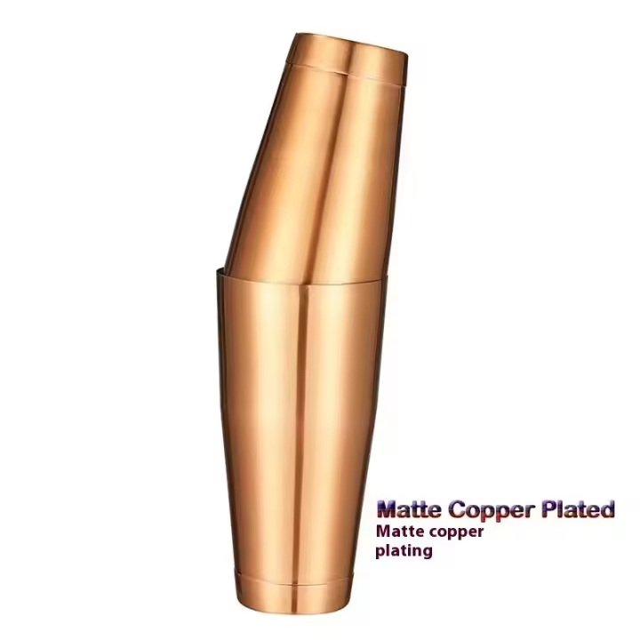 Coctelera Trasera Boston Shaker: Juego de 2 piezas: Herramienta de Barra de barmano profesional with peso de 18,6 Oz y peso de 25 oz - 1