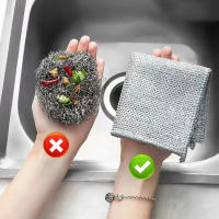 Paño Mágico de Limpieza Grueso de Acero Doble Cara para Cocina Herramienta de Limpieza Ideal para Lavar Ollas y Platos - details 1