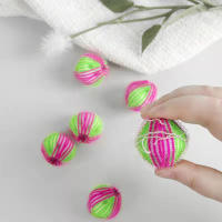 Bolas De Limpieza Para Lavadora 2/4pcs Eliminador De Pelo De Animales Reutilizable Filtro De Ropa Accesorio Para Lavadora Elimina Pelos Y Evita Enredos - details 7