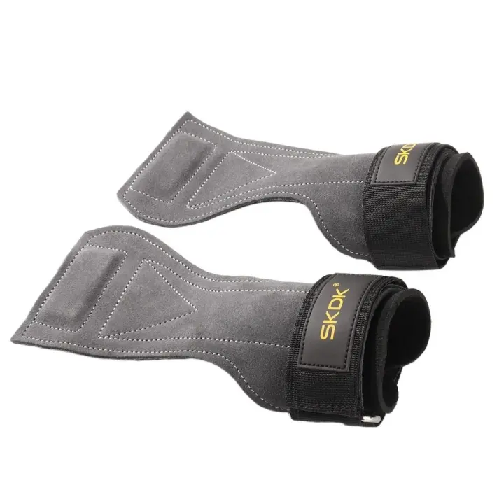 Guantes de Fitness antideslizantes para Crossfit, barra Horizontal resistente al desgaste, soporte de muñeca, protección duradera de la palma, 1 par - 1