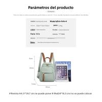 Pequeña mochila de tela Oxford fresca 2025 pequeña mochila de las niñas de la cáscara bolsa de viaje de moda - details 0