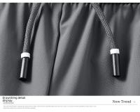 Pantalones de Seda Helada de Verano para Hombre Ropa de Trabajo de Estilo Holgado - details 22