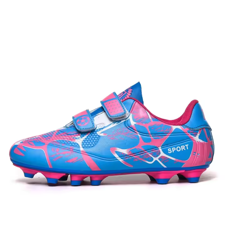 Botas de fútbol profesionales TF/FG para niños, zapatos de fútbol rápidos antideslizantes para interiores, botines de fútbol ultraligeros para niños - 1