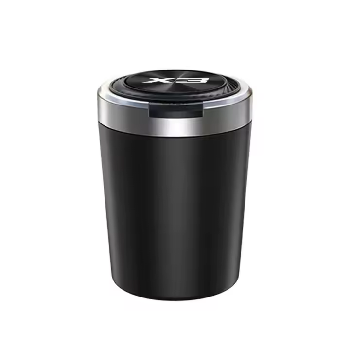 Cenicero de coche con textura, X1 x2 x3 x4 x5 x6 x7 F48 F39 G01 F97 F98 G02 G05 G06 G07 accesorios - 1