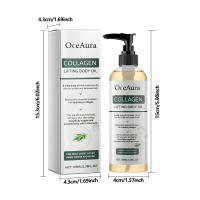 Aceite corporal de colágeno, hidratante, piel seca, reafirmante, reafirmante, pecho, glúteos, muslo, nutre, masaje hidratante, aceite esencial - details 0