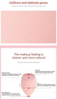 Juego de 4 esponjas de maquillaje en forma de huevo, ultrasuaves y absorbentes, para uso seco y húmedo, no absorben la caca, paquete Ca - details 6