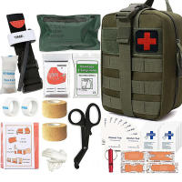 Equipo de supervivencia militar, bolsa Molle, Kit médico de primeros auxilios, kit de emergencia, vendaje táctico de torniquete para acampar - details 5
