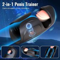 Vibrador de placer con empaque privado, entrenador de placer de doble función, estimulador de glande para hombres - details 3