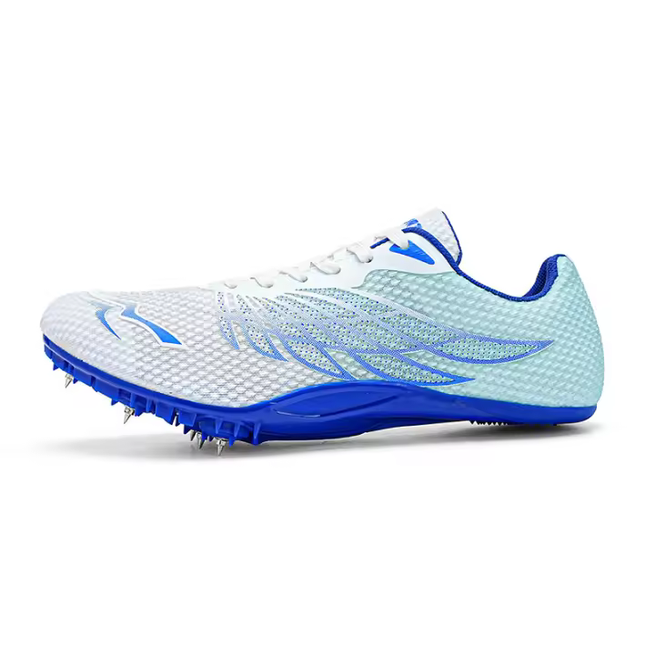 Zapatillas de entrenamiento para hombre y mujer, zapatos con pinchos, de malla, para atletismo - 1