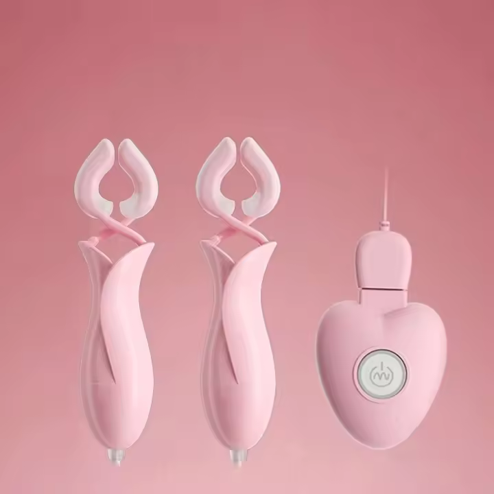 Leten-pezón vibrador con abrazadera para masaje de senos, potenciador de Bondage, Juguetes sexuales para adultos para mujeres, parejas, castidad femenina, estimulador del clítoris - 1