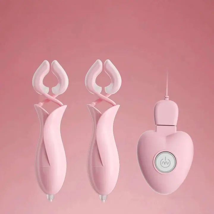 Leten-pezón vibrador con abrazadera para masaje de senos, potenciador de Bondage, Juguetes sexuales para adultos para mujeres, parejas, castidad femenina, estimulador del clítoris - 1