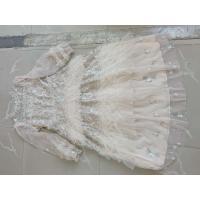 Verano otoño moda wer bordado encaje vestido de noche para graduación mujeres manga larga capas borde de oreja de madera Midi vestidos de fiesta - details 5