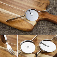 Cuchillo de Pizza de una rueda para el hogar, accesorio de apoyo de cocina, apto para lavavajillas, buen agarre - details 4
