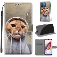 Funda con tapa de billetera para Xiaomi 12T 12 Lite Redmi Note 12 Pro Plus Turbo Note 12S, Funda de cuero magnética con patrón caliente, tarjetero - details 41