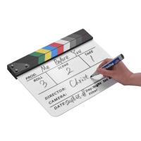 Televisión de películas de acción con marcador y borrador acrílico profesional, tablilla seca para director de escenas - details 5