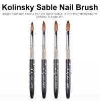 Pincel de Uñas KADS Kolinsky Sable Acrylic para Diseño de Arte de Uñas Herramienta de Manicura Seguro para Uso Profesional y Doméstico - details 1