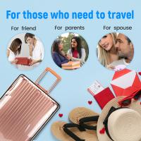 3 fundas para equipaje, funda gruesa de PVC transparente para maleta, 50,8 cm, 60,96 cm, 71,12 cm, funda protectora para maleta, impermeable, a prueba de polvo, antiarañazos para maleta de equipaje de viaje - details 0