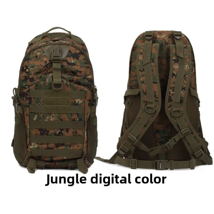 Bolso de hombro para acampar para hombre, bolsa de viaje de camuflaje para deportes al aire libre, montañismo, senderismo, mochila táctica - 1