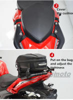 MOTOCENTRIC Bolsa de Tanque de Motocicleta Gran Capacidad, Impermeable, Reflectante, Antideslizante, Resistente al Desgaste Material de Fibra de Carbono y Tela Oxford - details 9