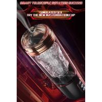 Leten-masturbadores para hombres, masturbador masculino giratorio telescópico de succión automática, copa de Vagina Real, juguete sexual de bolsillo para mamada - details 3