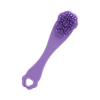 Cepillo de nariz de silicona cepillo de lavado manual de dedos m cepillo de limpieza facial de pelo suave cepillo de limpieza facial cepillo de tapa de dedos de ala suave cepillo de silicona para eliminar los puntos negros - details 6