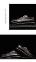 Zapatos de cuero vacuno puro de alta gama, casuales, transpirables y con suela suave. - details 2