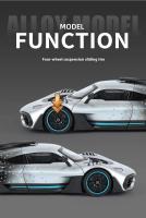 Mercedes Benz AMG ONE Supercar Modelo de Aleación Diecast a Escala 1:18 - details 6