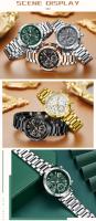 Reloj de moda inspirado en la dopamina para mujer, reloj de cuarzo luminoso, banda de acero inoxidable, resistente al agua, regalo de moda para ella - details 12
