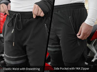 WOSAWE Pantalones Deportivos Unisex Multifuncionales con Almohadillas CE Extraíbles - details 4