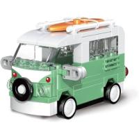 Coche de Bloques de Construcción Feliz 110 Piezas Mejor Regalo para Niños Juguete y Juego - details 0