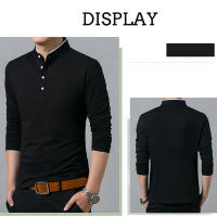 Camiseta Polo De Manga Larga Para Hombre Estilo Casual Comodidad Transpirabilidad Alta Para Ocasi\u00f3n Formal Verano - details 11