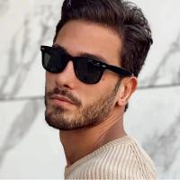 Gafas de Sol Polarizadas Cuadradas Clásicas Gafas de Sol Negras Retro para Hombres y Mujeres - details 1