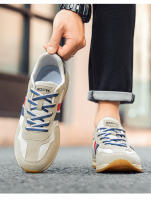 Zapatos deportivos informales de marca para hombre, cómodos zapatos deportivos con cordones para correr al aire libre, resistentes al desgaste, con absorción de impacto, para primavera y exteriores - details 13