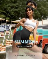 Pantalones cortos deportivos de cintura alta para mujer, pantalones cortos deportivos para levantamiento de cadera que absorben el sudor, pantalones cortos deportivos de secado rápido para correr y Yoga, ropa deportiva para mujer - details 0