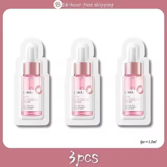Microaguja azul que reduce los poros, blanqueamiento en esencia Facial, suero de línea fina firme, hidrata la melanina, elimina el producto para el cuidado de la piel - 1