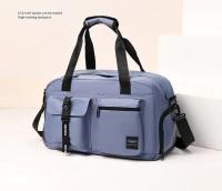 Bolso grande para Fitness, bolso deportivo para mujer, zapatos secos y húmedos, bolsillo, bandolera de un solo hombro, natación, Yoga, gimnasio, mochila de viaje - details 3