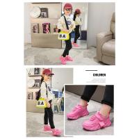 Zapatos deportivos de marca para niños, zapatillas transpirables de malla para niñas, zapatillas informales rosas para estudiantes, zapatillas antideslizantes para correr para niños - details 13