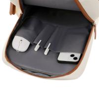 Mochila impermeable para estudiantes, mochila de viaje multicapa de gran capacidad, ocio con cinturón de equipaje y carga USB - details 10